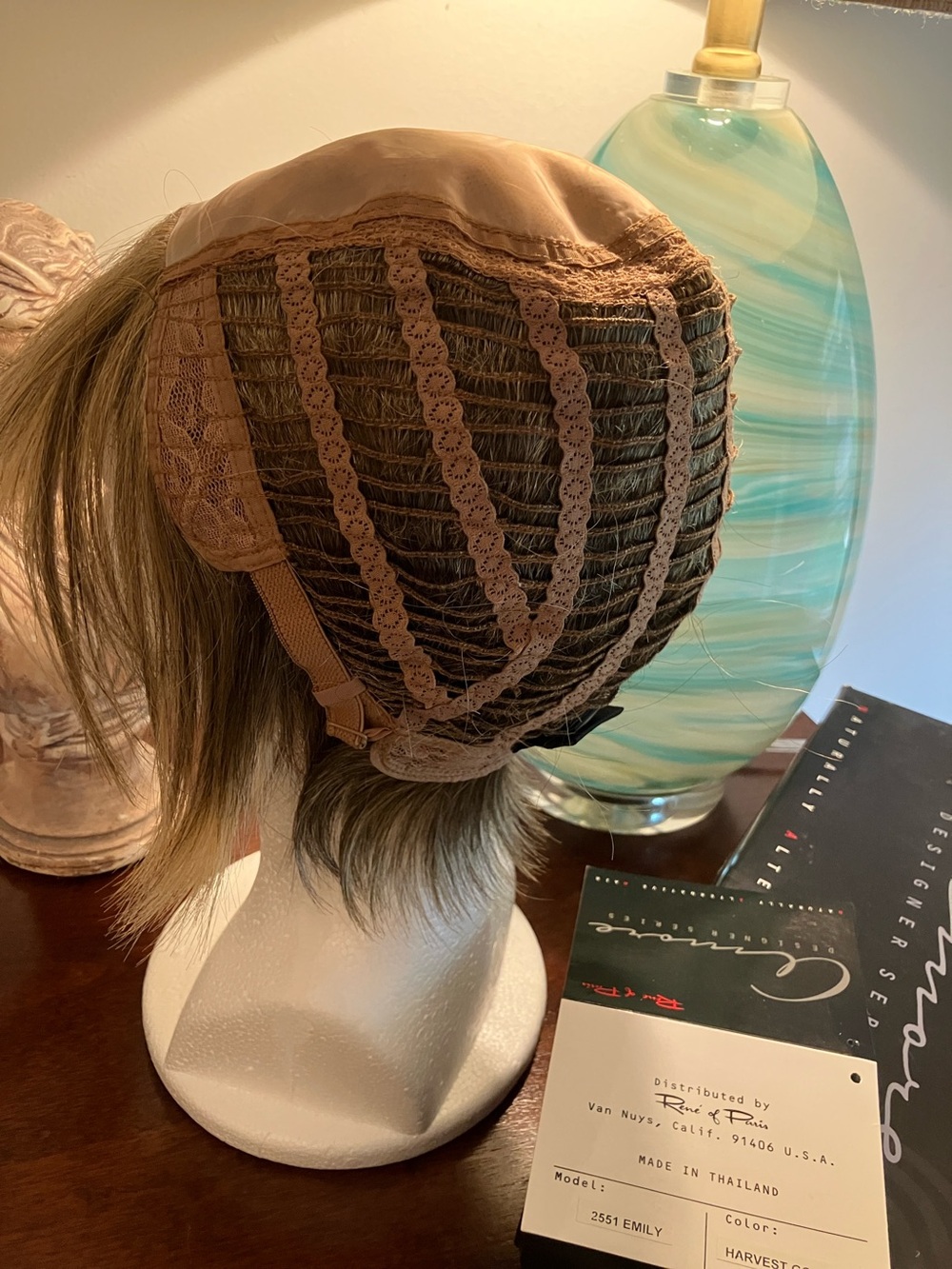 Emily Wig in Harvest Gold by Rene of Paris Amore Collection - Picture 8 of 9